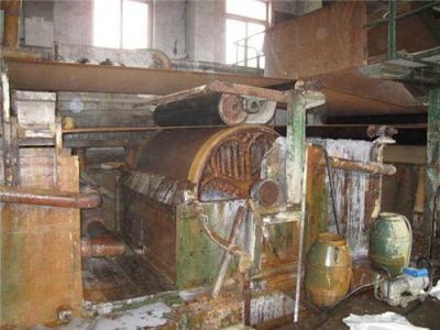 长安倒闭造纸工厂回收整厂机械设备收购